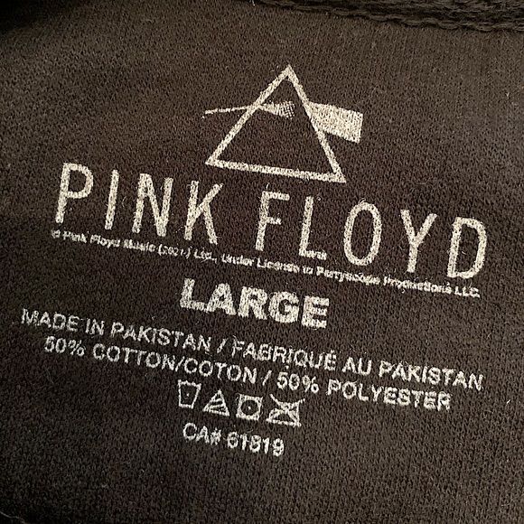 Pink Floyd concert sweatshirt in black size L - Picture 6 of 9